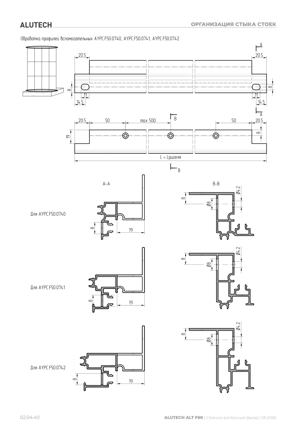 Технический каталог ALT F60 SG — страница 02.04.40