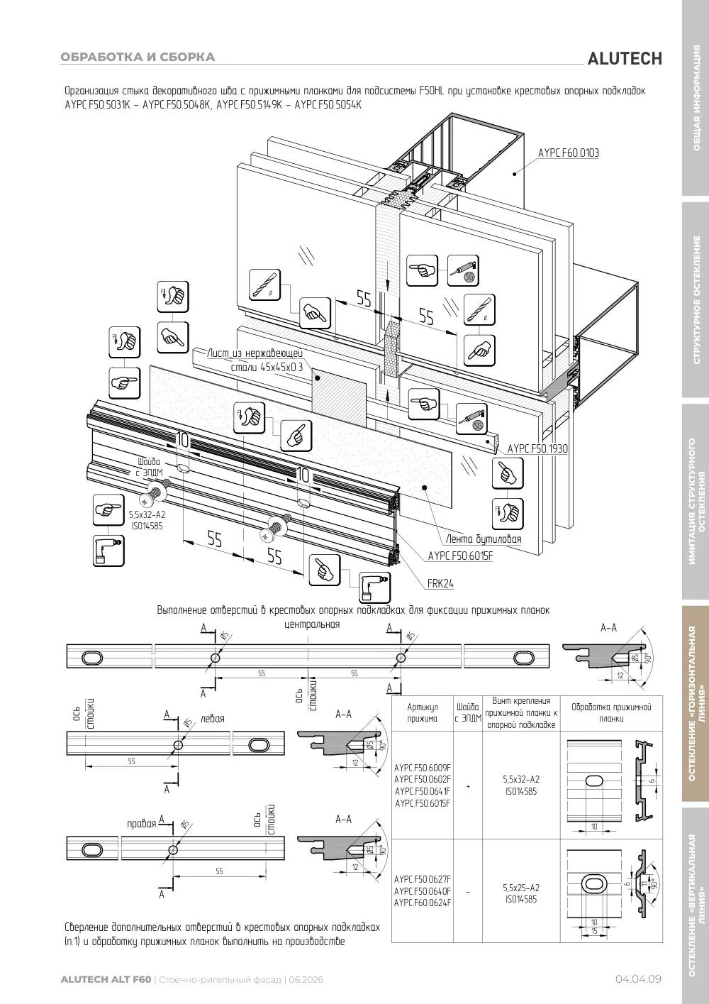 Технический каталог ALT F60 SG — страница 04.04.9