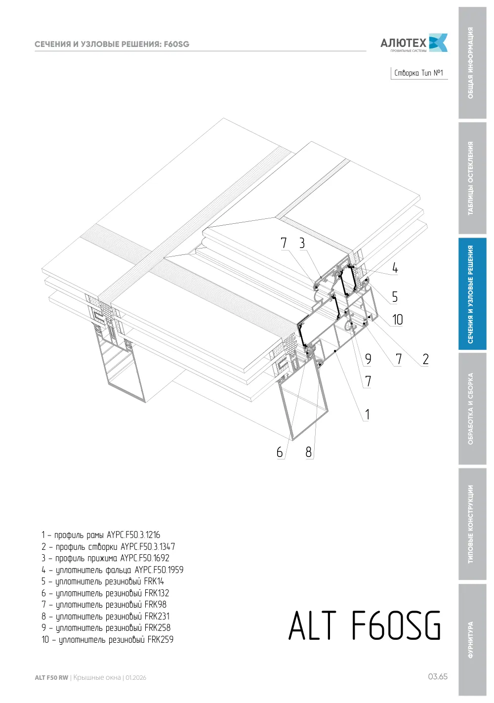 Каталог ALT F50 RW — страница 03.65