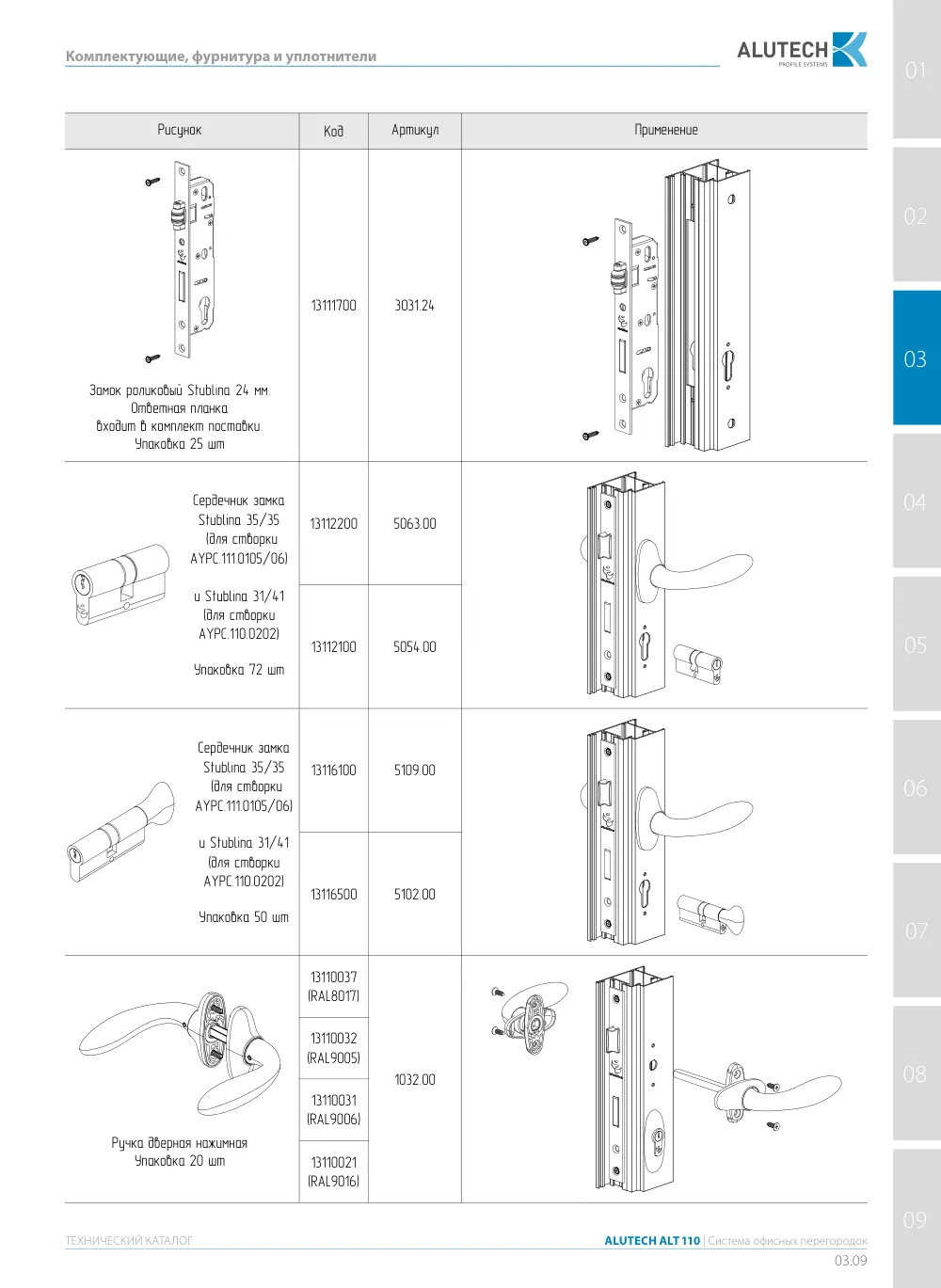 Технический каталог ALT 110 — страница 33