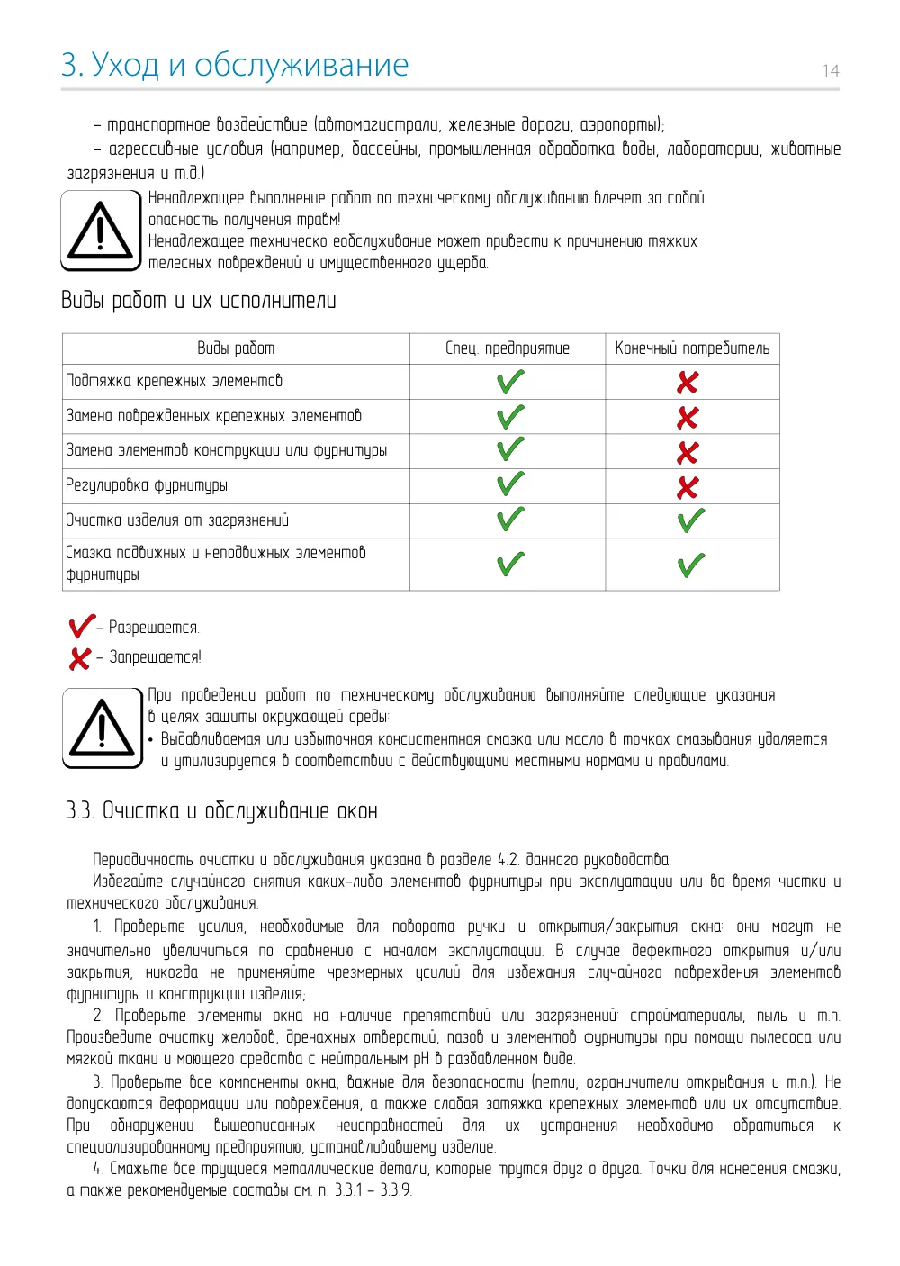 Руководство по обслуживанию и эксплуатации ALT W77 — страница p14