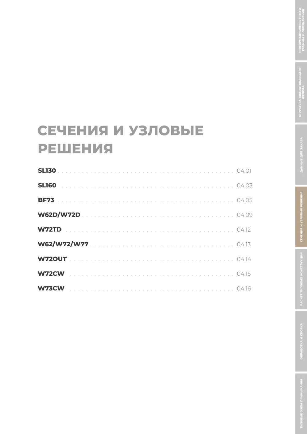 Технический каталог ALT AG — страница IV.1