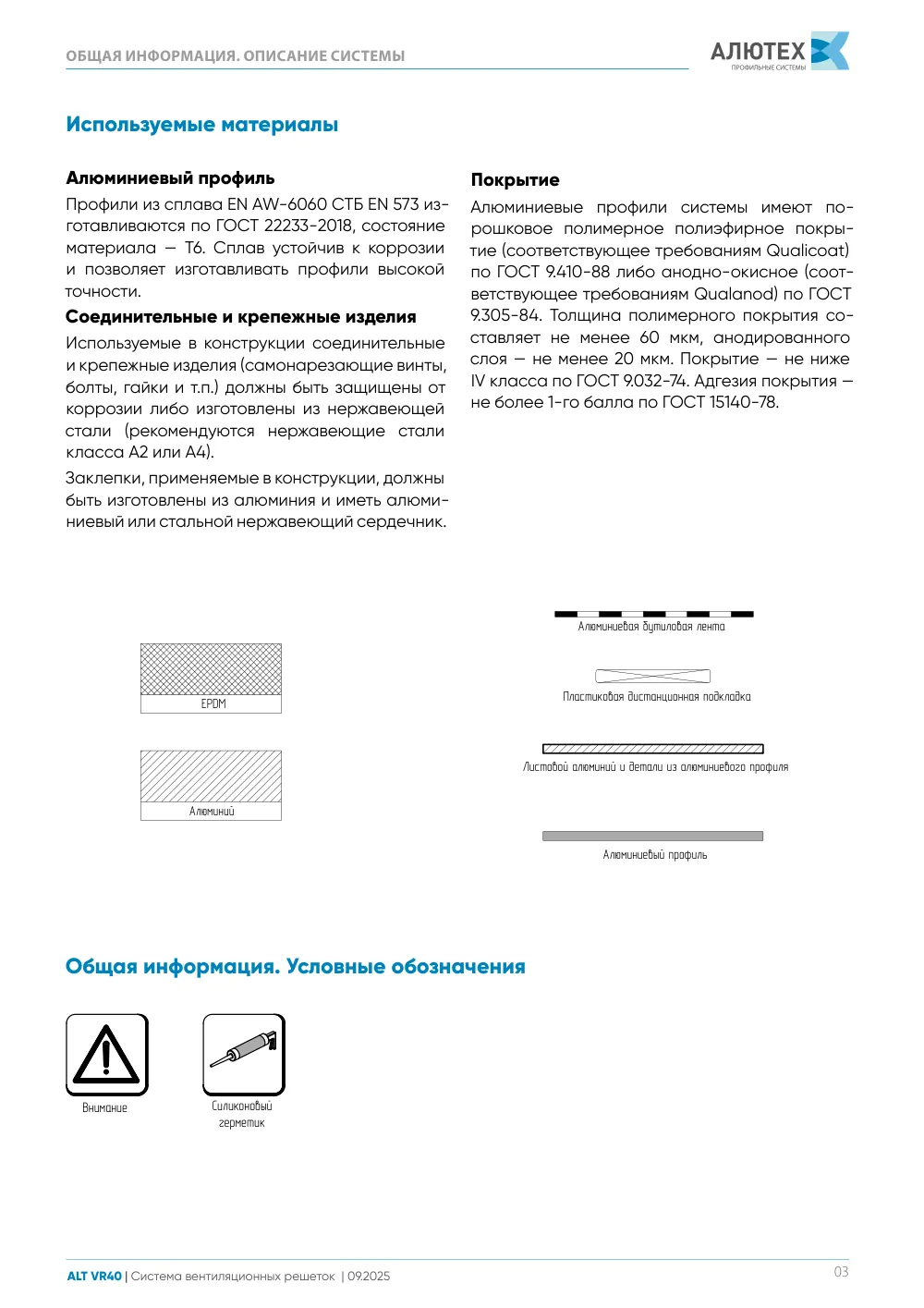Технический каталог ALT VR40 — страница 3