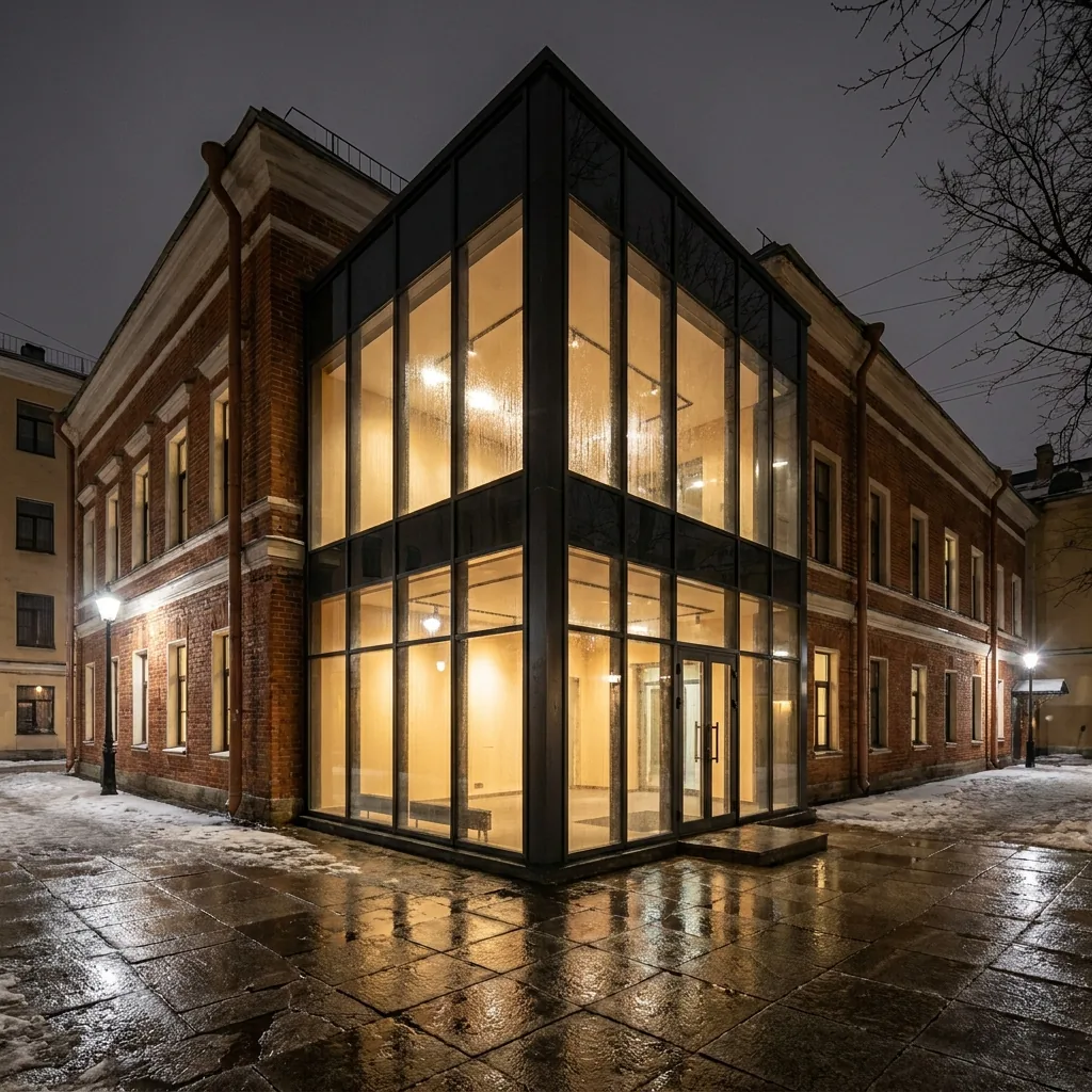 Фасадное остекление в СПб: что это такое и где оно уместно